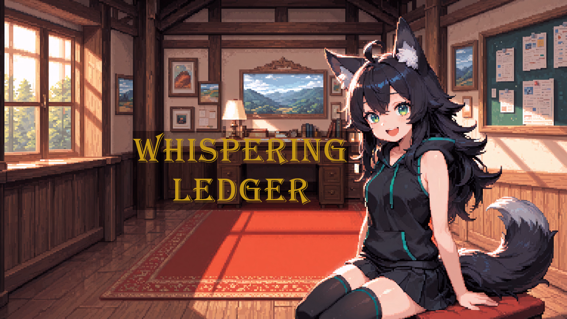 Whispering Ledger — free Ren'Py adult game download