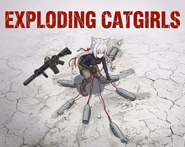 Exploding CatGirls — free HTML adult game download