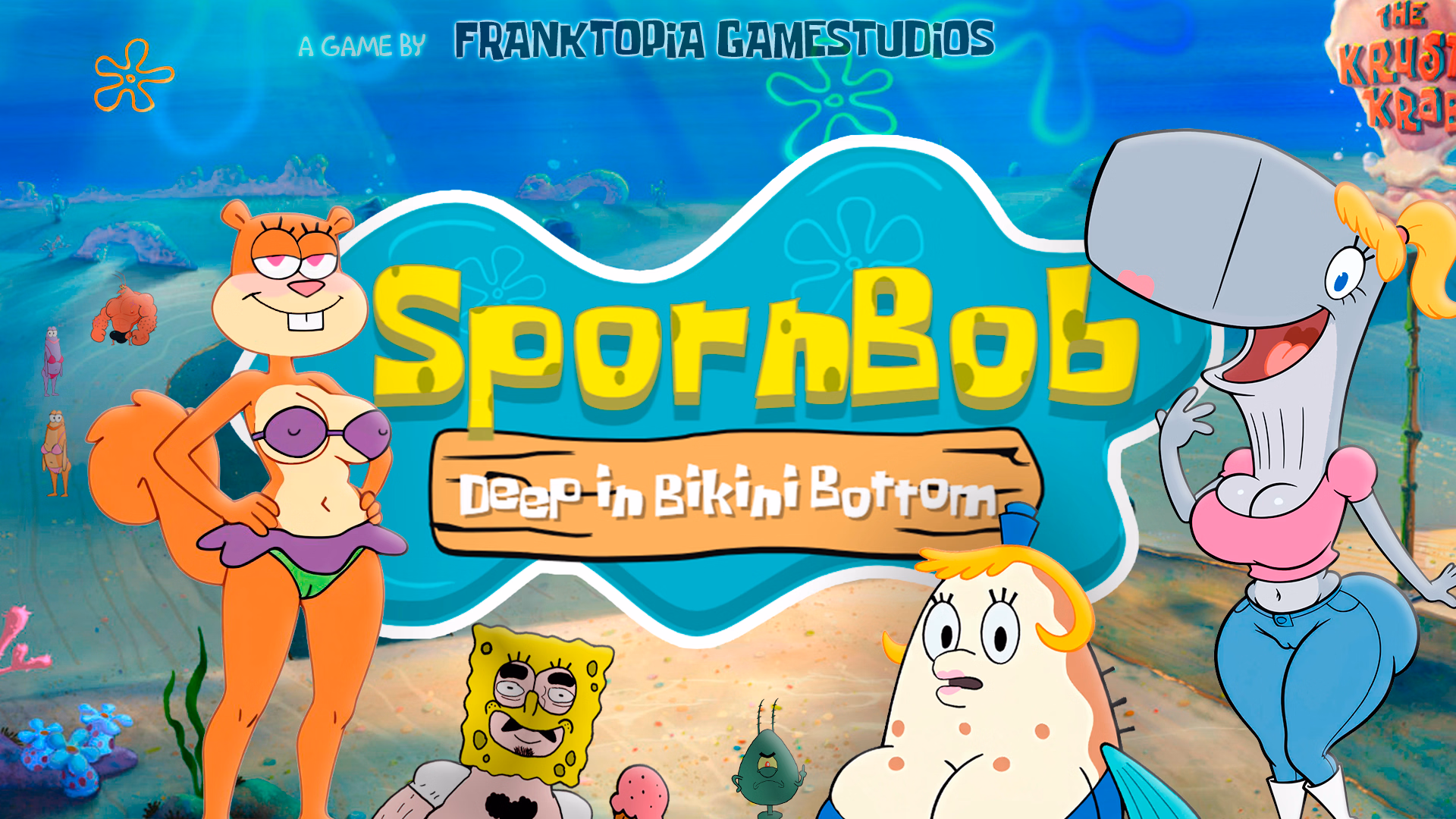 Spornbob: Deep in Bikini Bottom — free Ren'Py adult game download