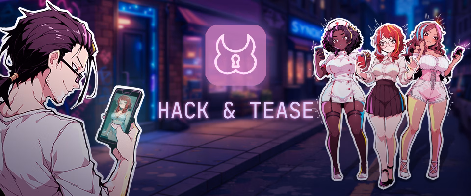 Hack & Tease — free Unity adult game download