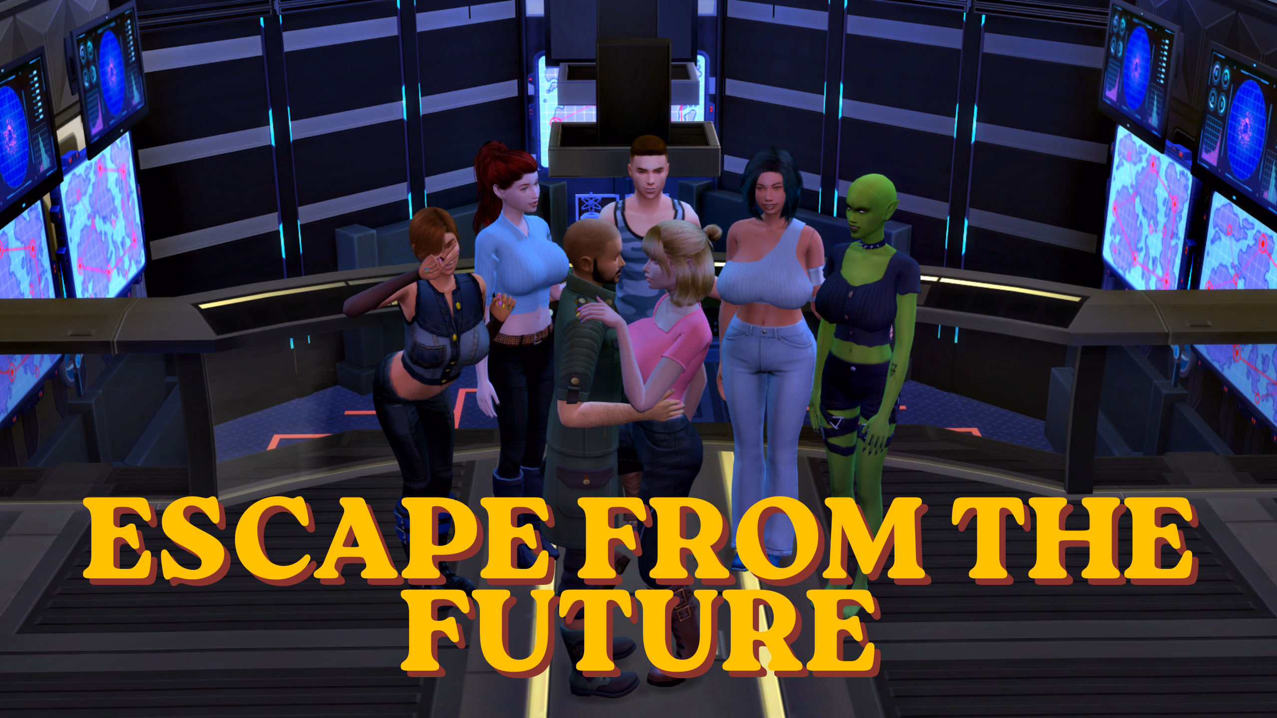 Escape from the Future — free Ren'Py adult game download