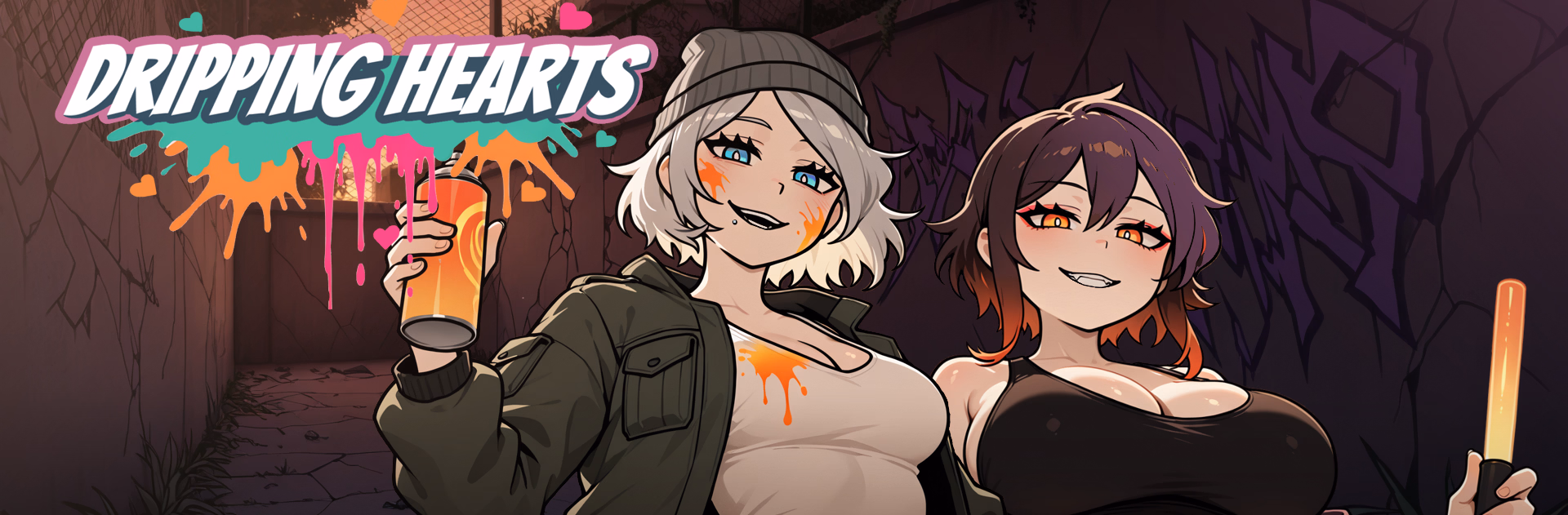 Dripping Hearts — free Ren'Py adult game download