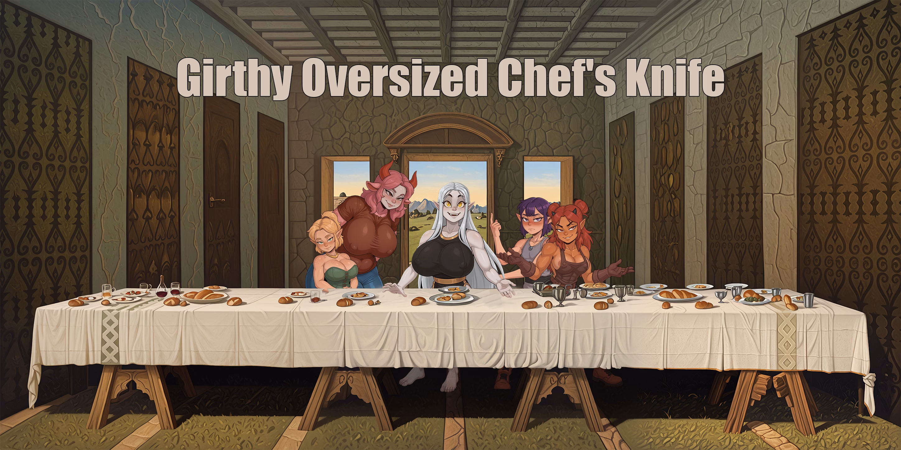 Girthy Oversized Chef's Knife — free Ren'Py adult game download