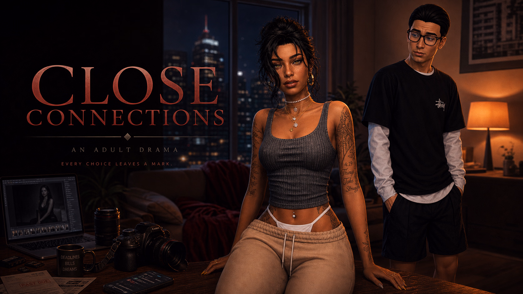 Close Connections — free Ren'Py adult game download