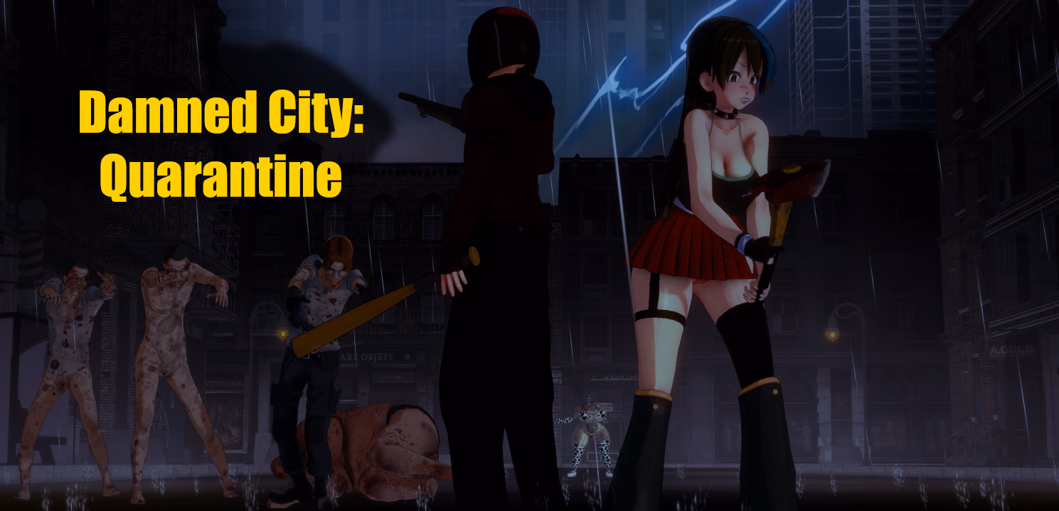 Damned City: Quarantine — free RPGM adult game download