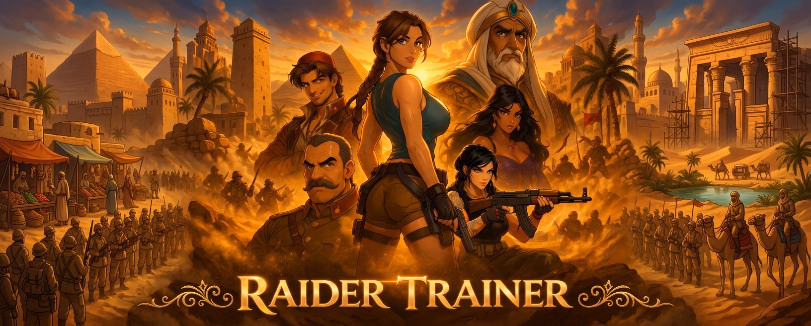 Raider Trainer — free Ren'Py adult game download