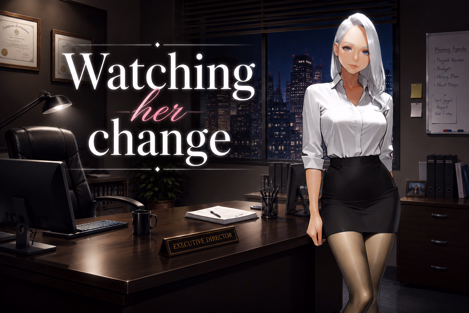 Watching her change — free RPGM adult game download