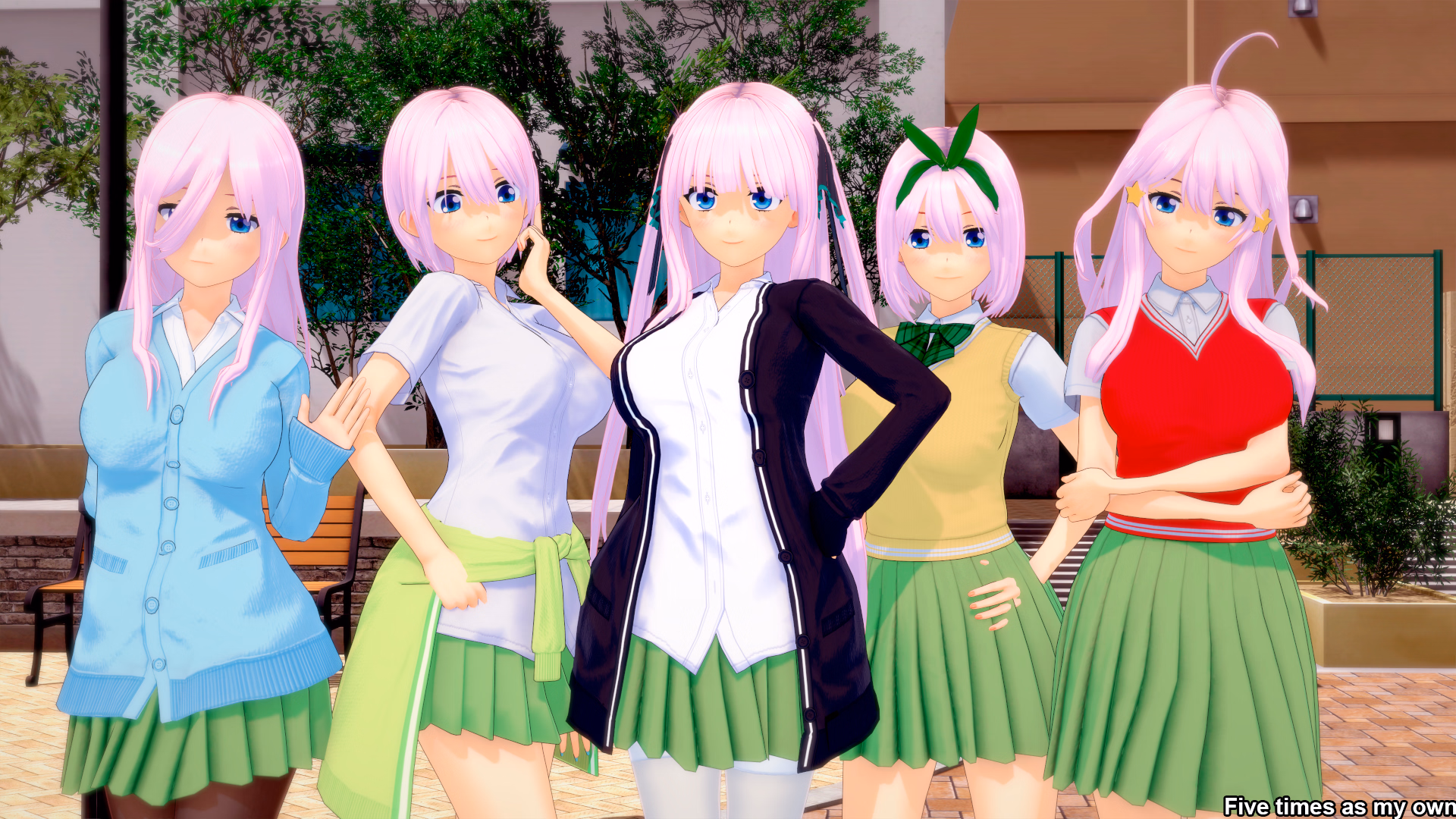 Five times as my own — free Ren'Py adult game download