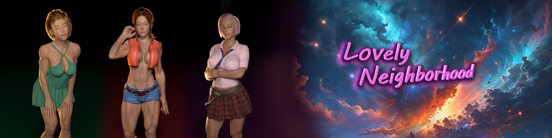 Lovely Neighborhood — free Ren'Py adult game download