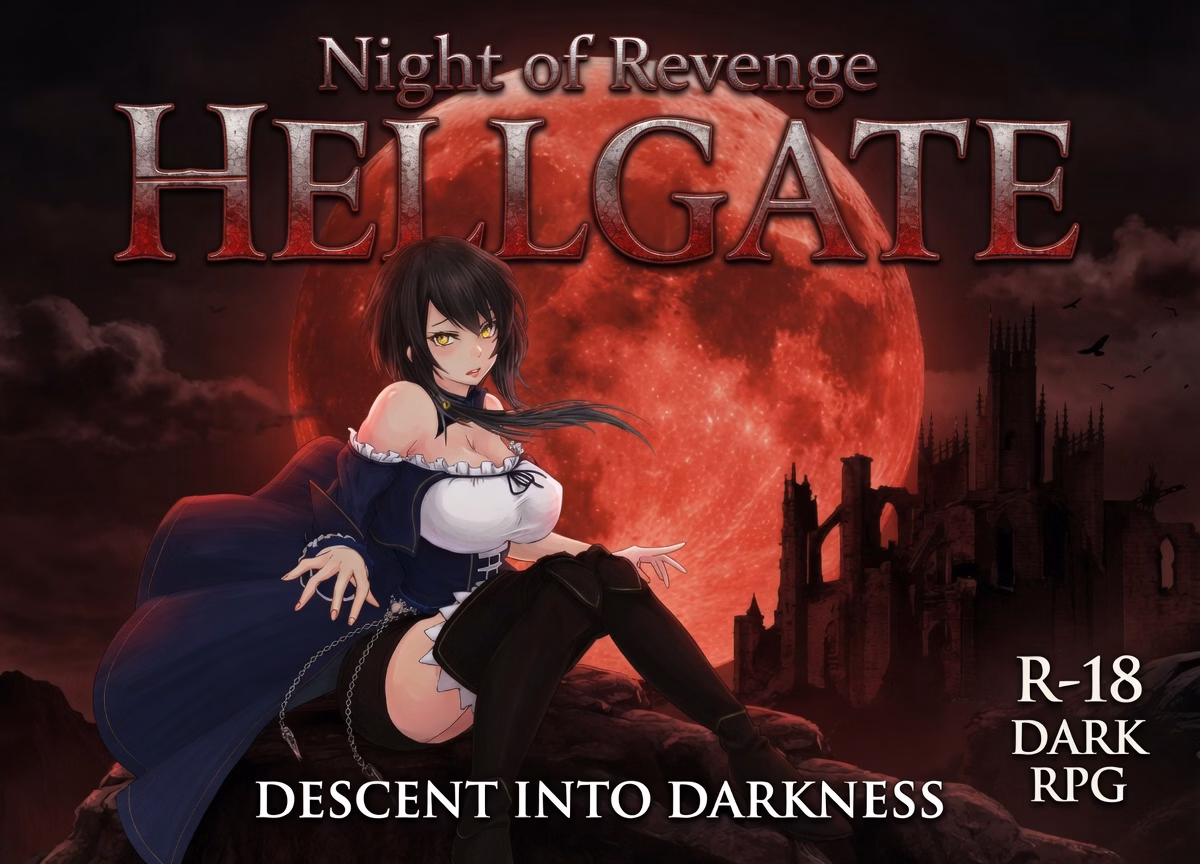 Night of Revenge "HELLGATE: Descent Into Darkness" — free Unity adult game download