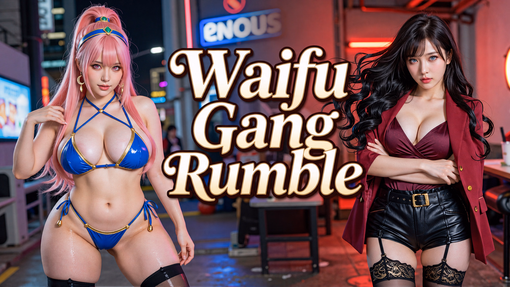 Waifu Gang Rumble — free Ren'Py adult game download