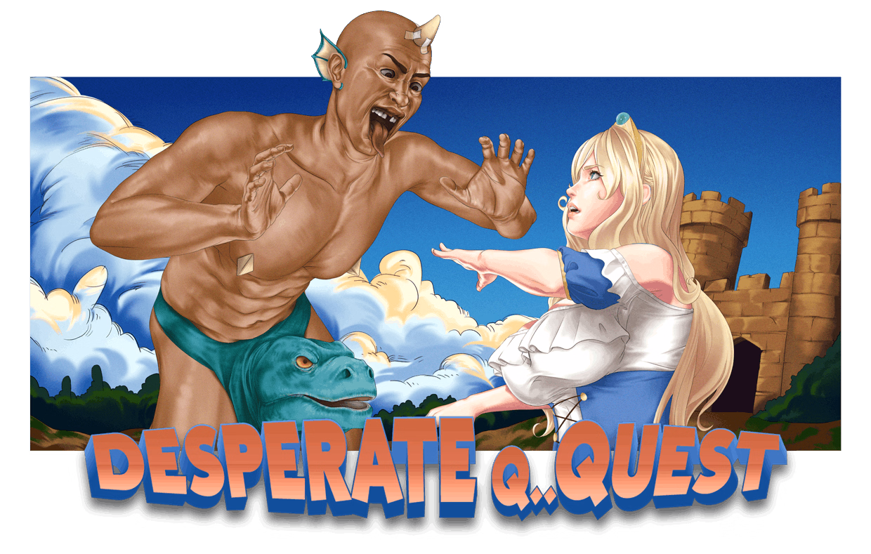 Desperate Q..Quest — free RPGM adult game download