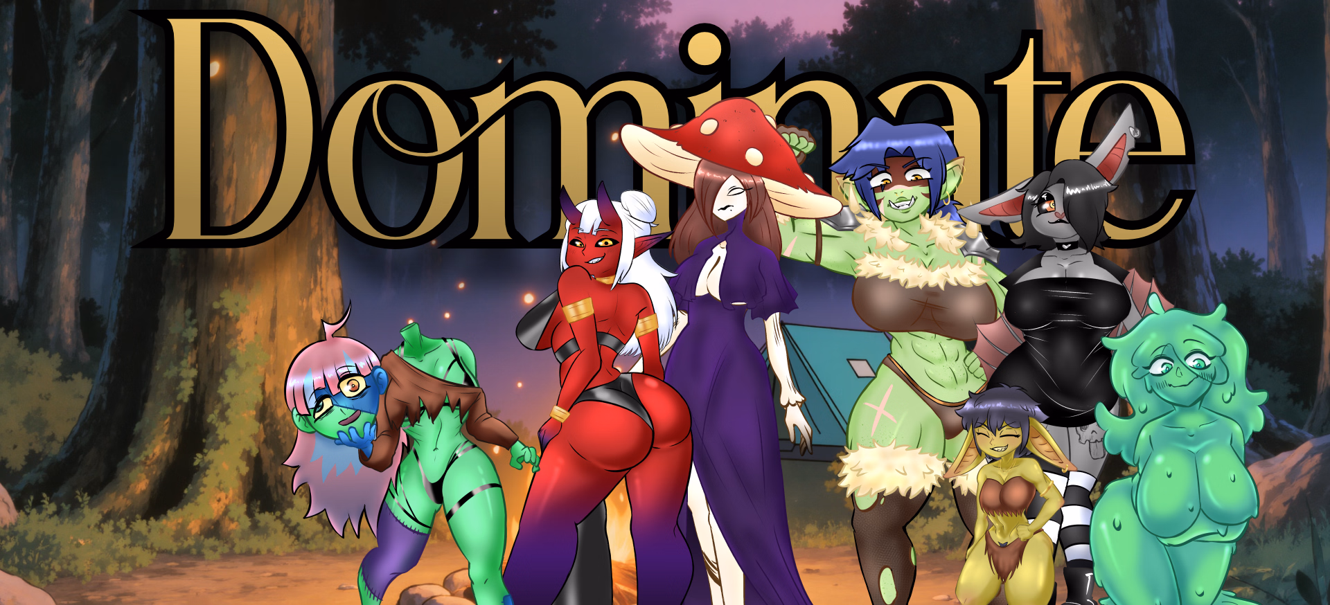 Dominate — free Ren'Py adult game download