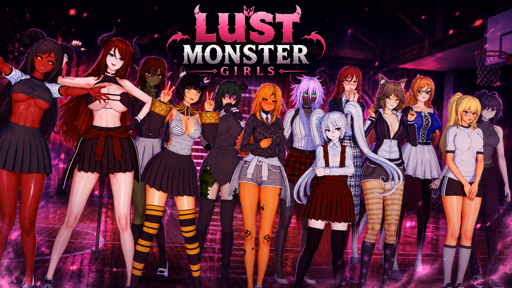 Lust Monster Girls — free Ren'Py adult game download