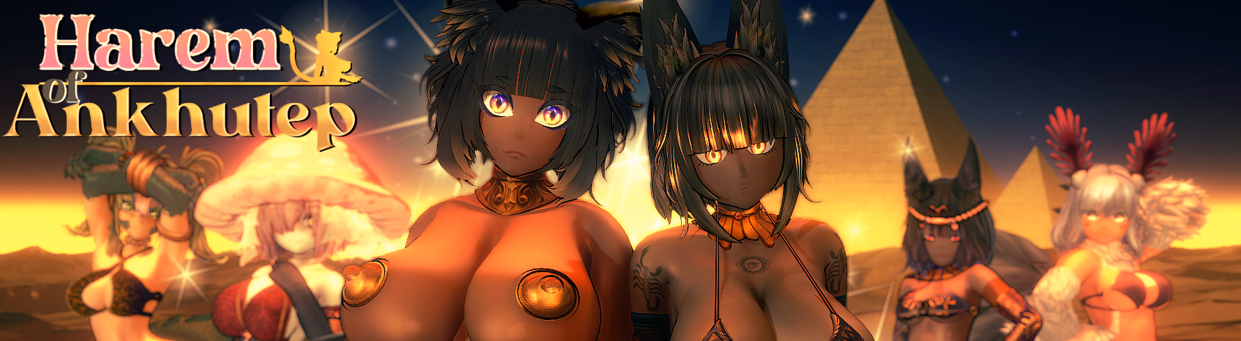 Harem of Ankhutep — free Ren'Py adult game download