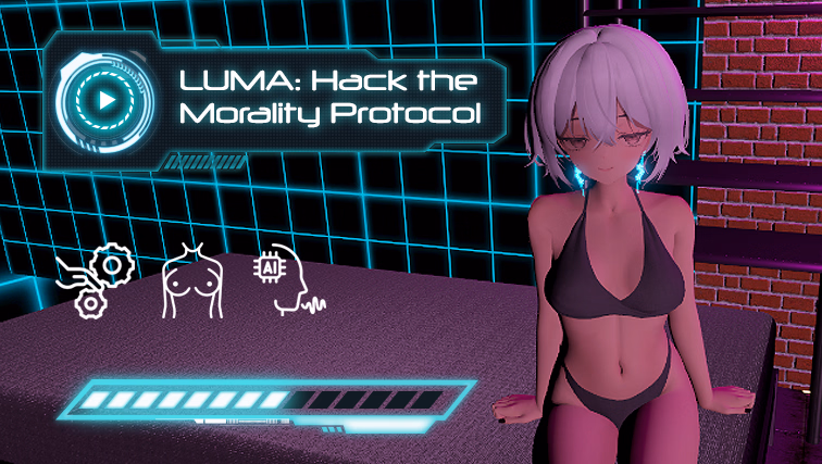 LUMA: Hack the Morality Protocol — free Unity adult game download