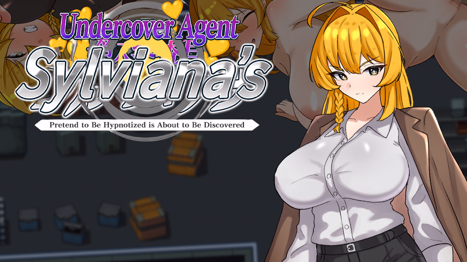 Undercover Agent Sylviana's Pretend to Be Hypnotized is About to Be Discovered — free RPGM adult game download