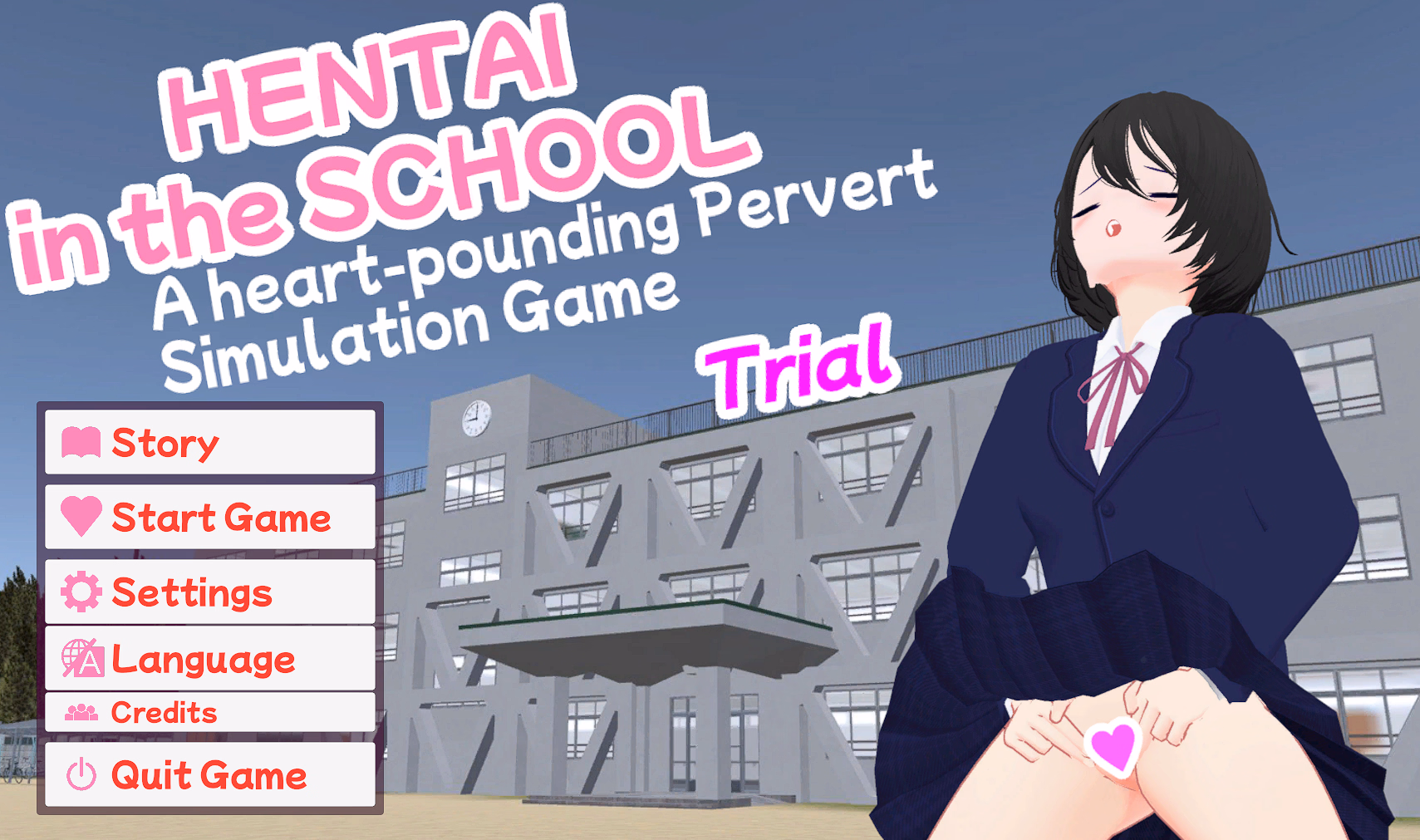 Hentai in the School A Heart-Pounding Pervert Simulation Game — free Unity adult game download