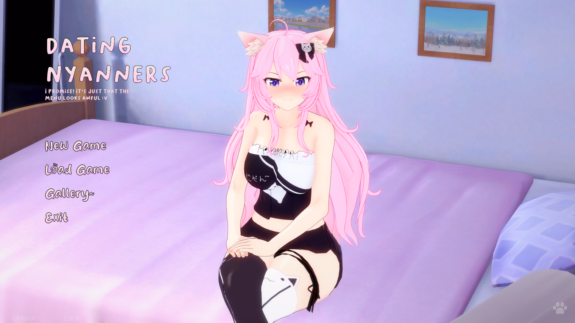 Dating Nyanners — free Unity adult game download