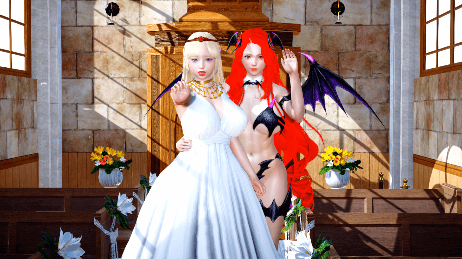 Separated by the Demon Queen — free RPGM adult game download
