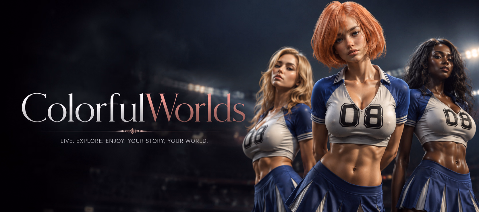 Colorful Worlds — free Ren'Py adult game download