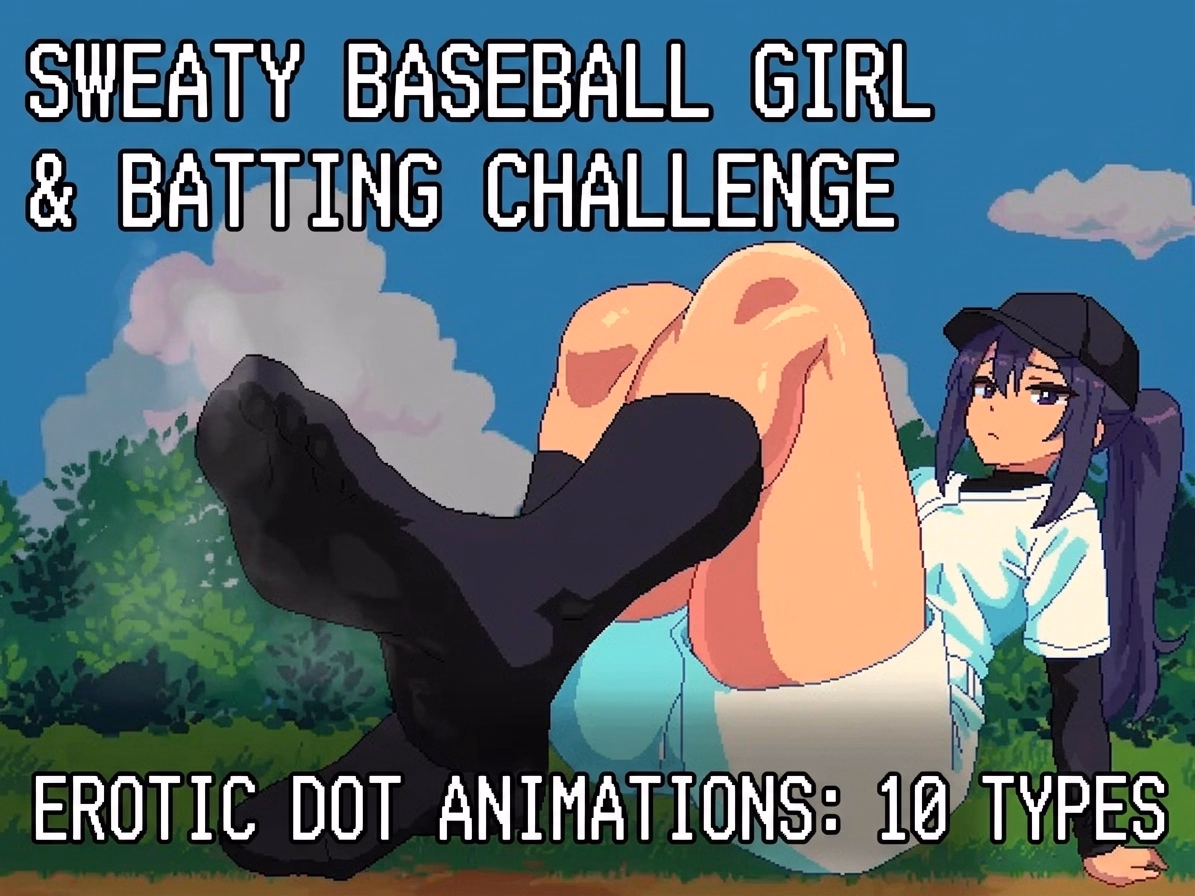Sweaty Baseball Girl And Batting Challenge — free Godot adult game download