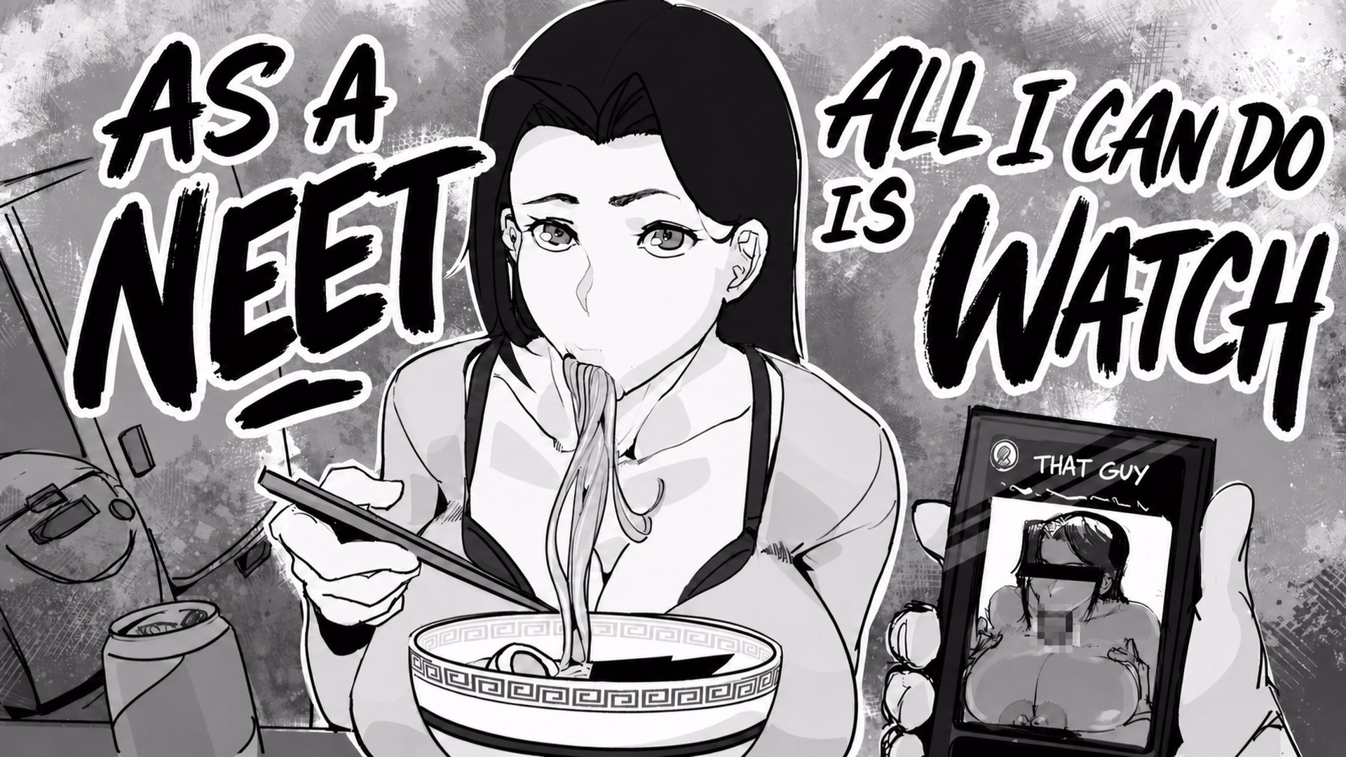As a NEET, All I Can Do is Watch — free Unity adult game download
