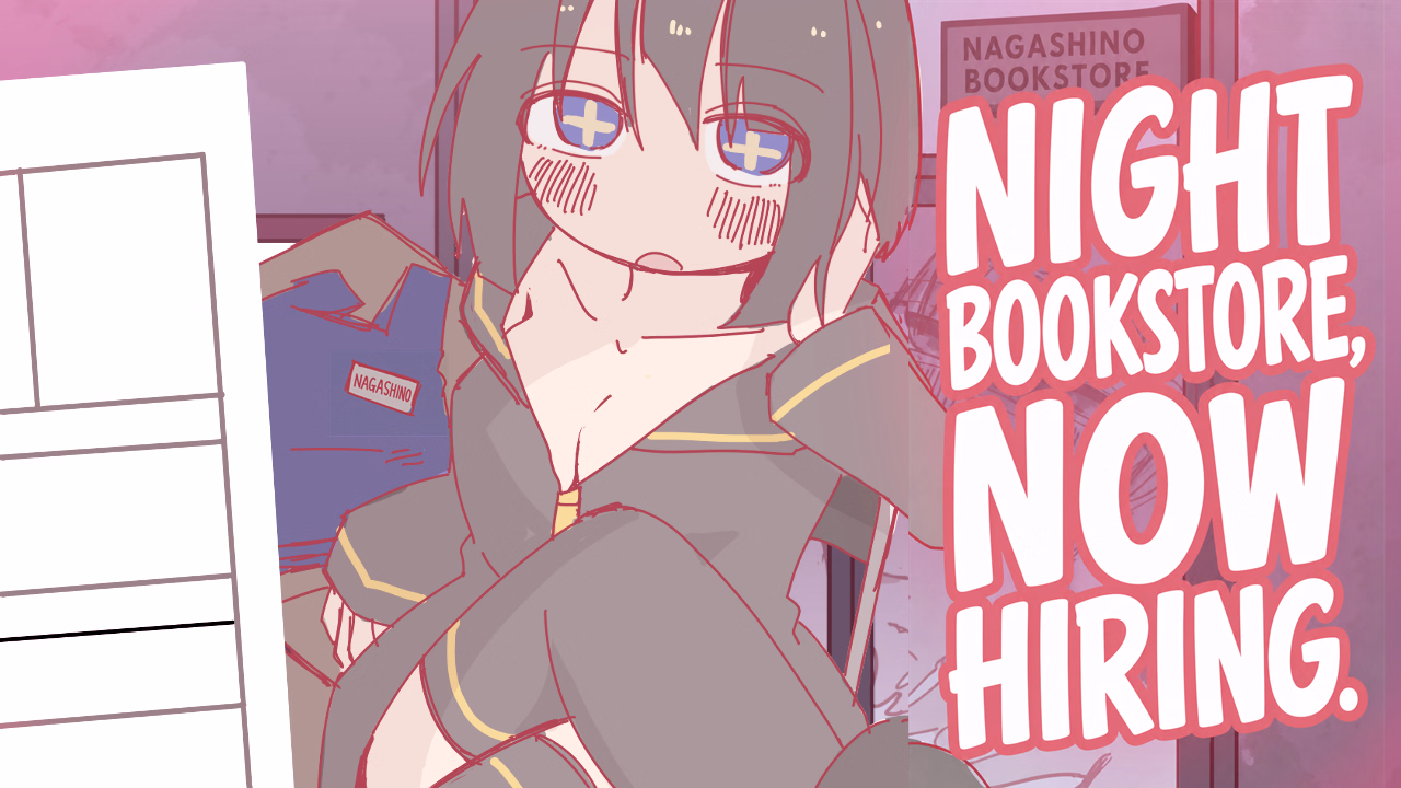 Night Bookstore, Now Hiring. — free RPGM adult game download