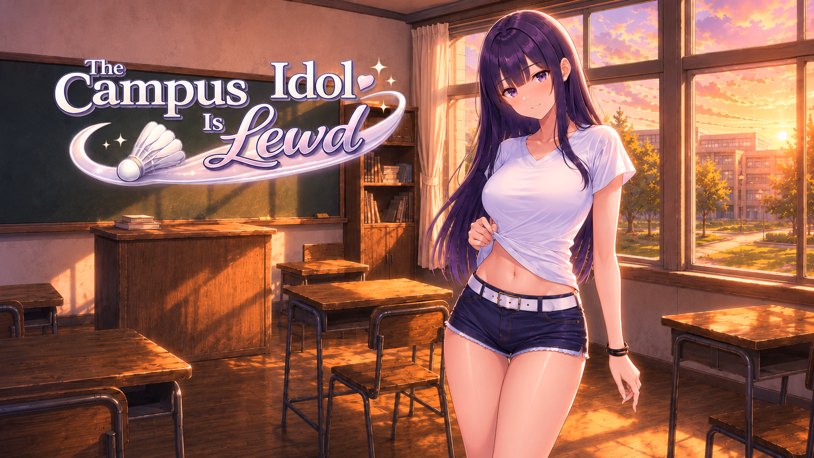 The Campus Idol Is Lewd — free Ren'Py adult game download