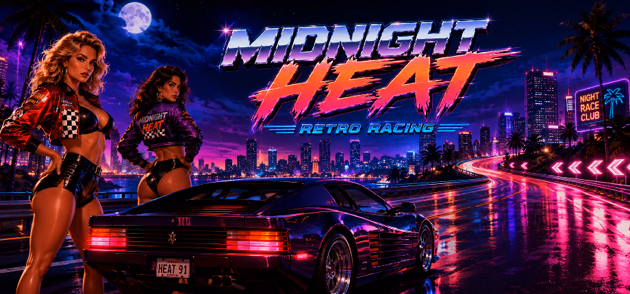 Midnight Heat: Retro Racing — free RPGM adult game download