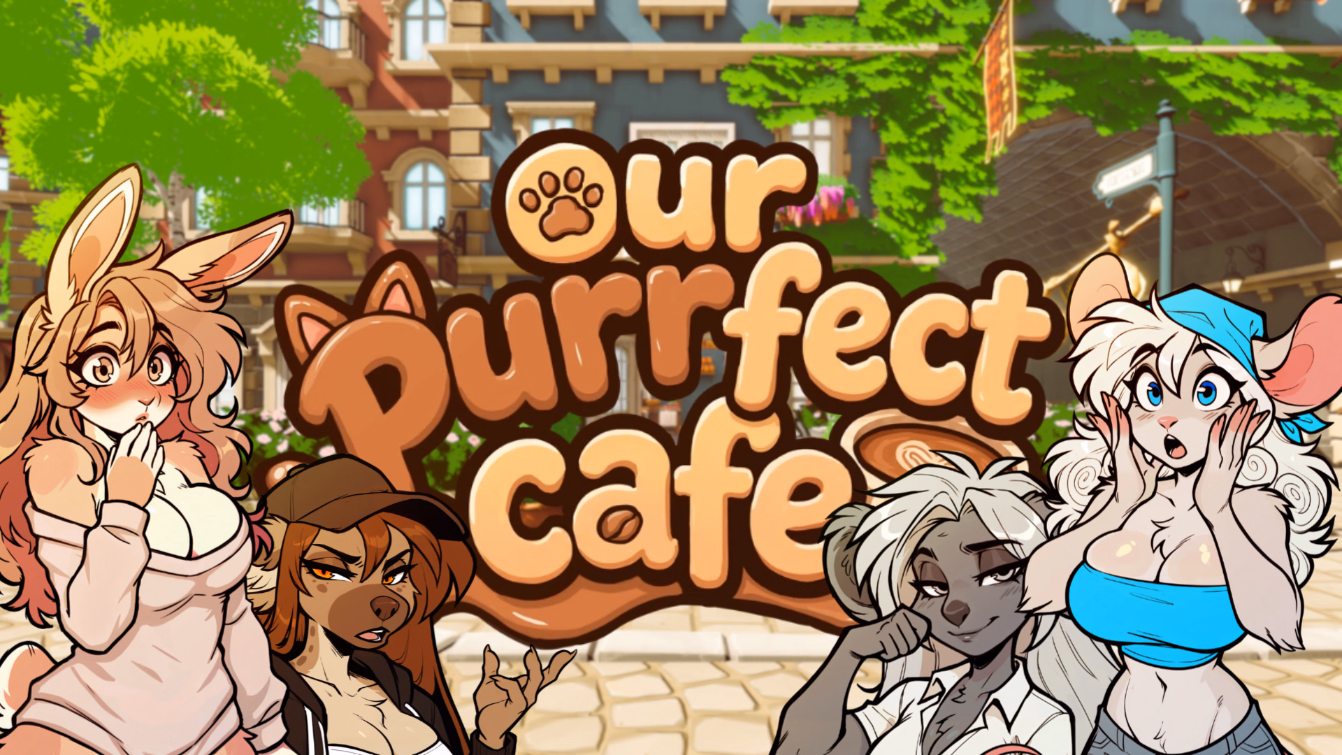 Our Purrfect Cafe — free Ren'Py adult game download