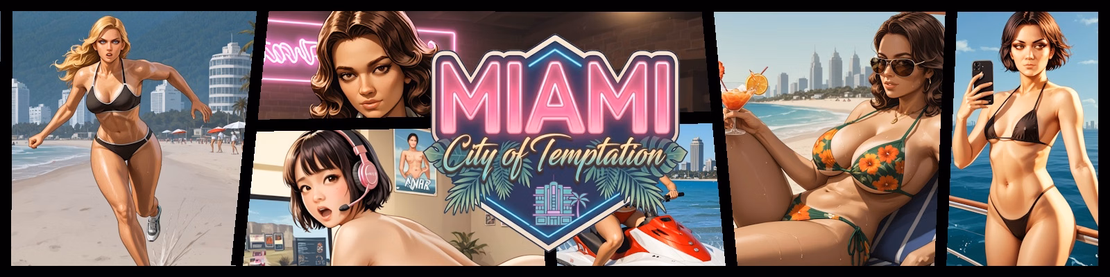 Miami: City of Temptation — free Ren'Py adult game download