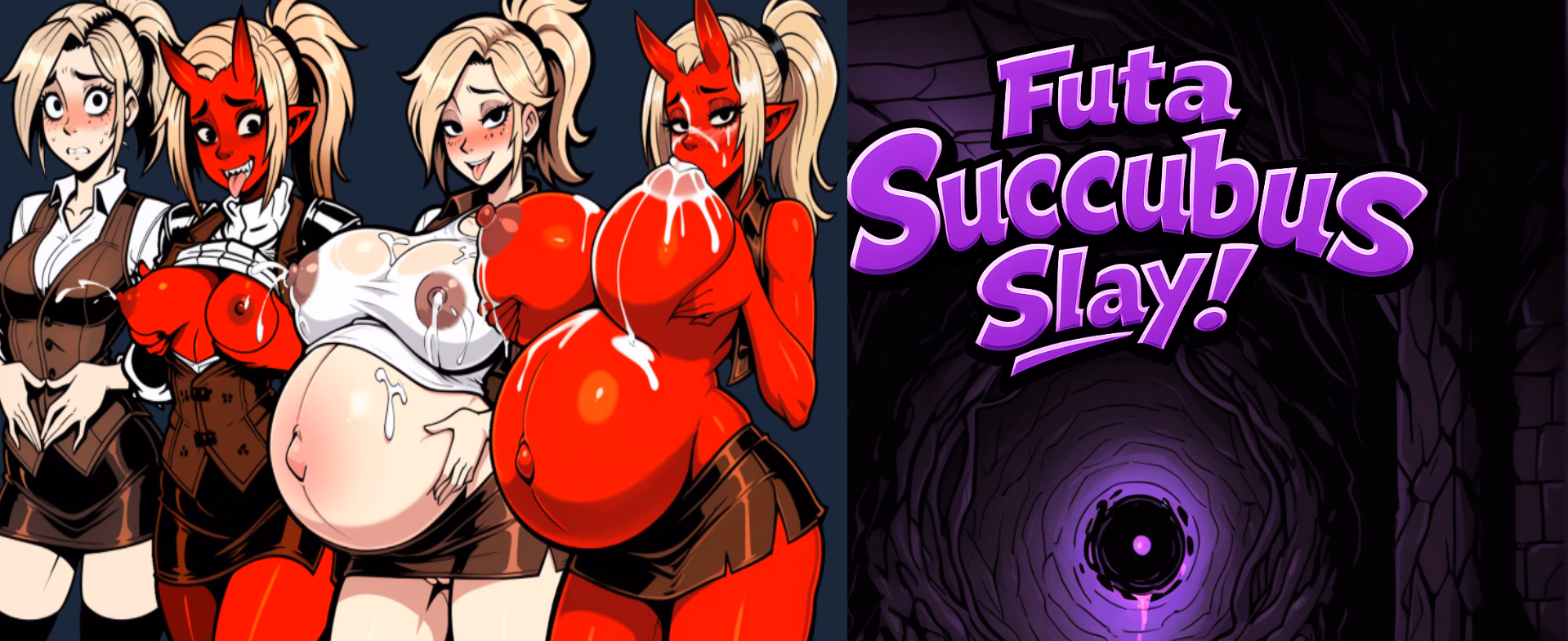 Futa Succubus Slay! — free Godot adult game download