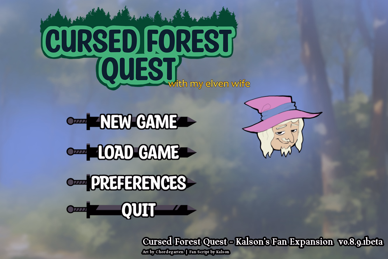 Cursed Forest Quest — free Ren'Py adult game download