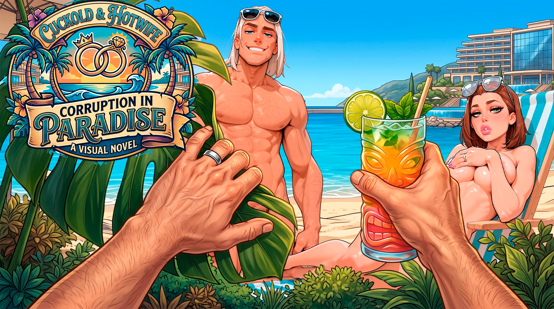 Cuckold & Hotwife: Corruption in Paradise — free Ren'Py adult game download