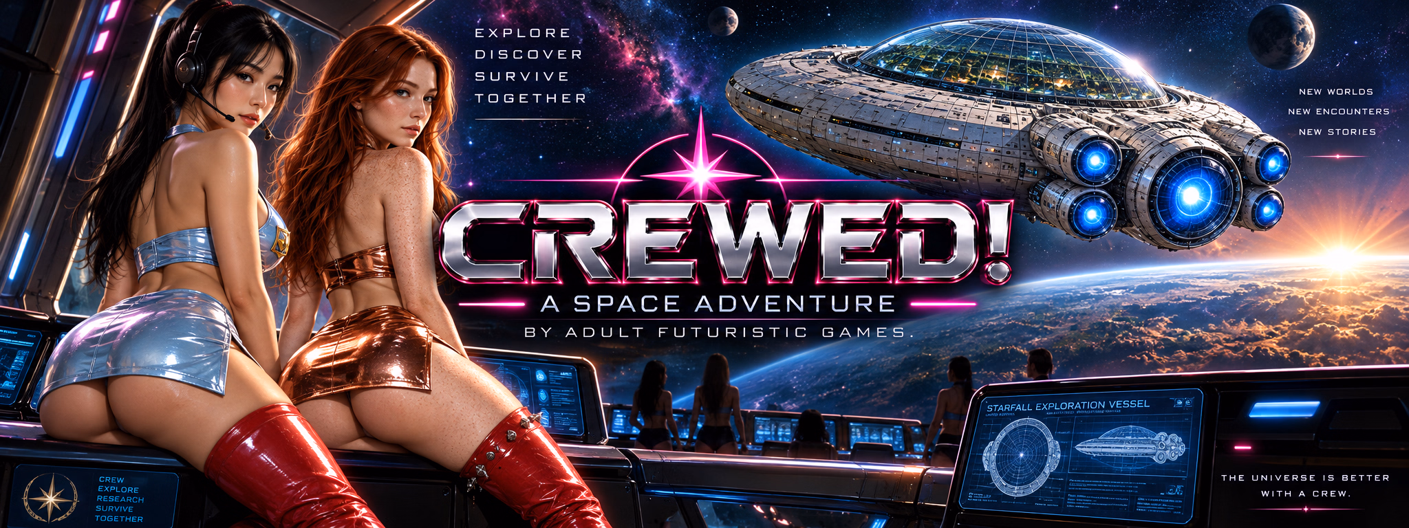 Crewed — free Godot adult game download