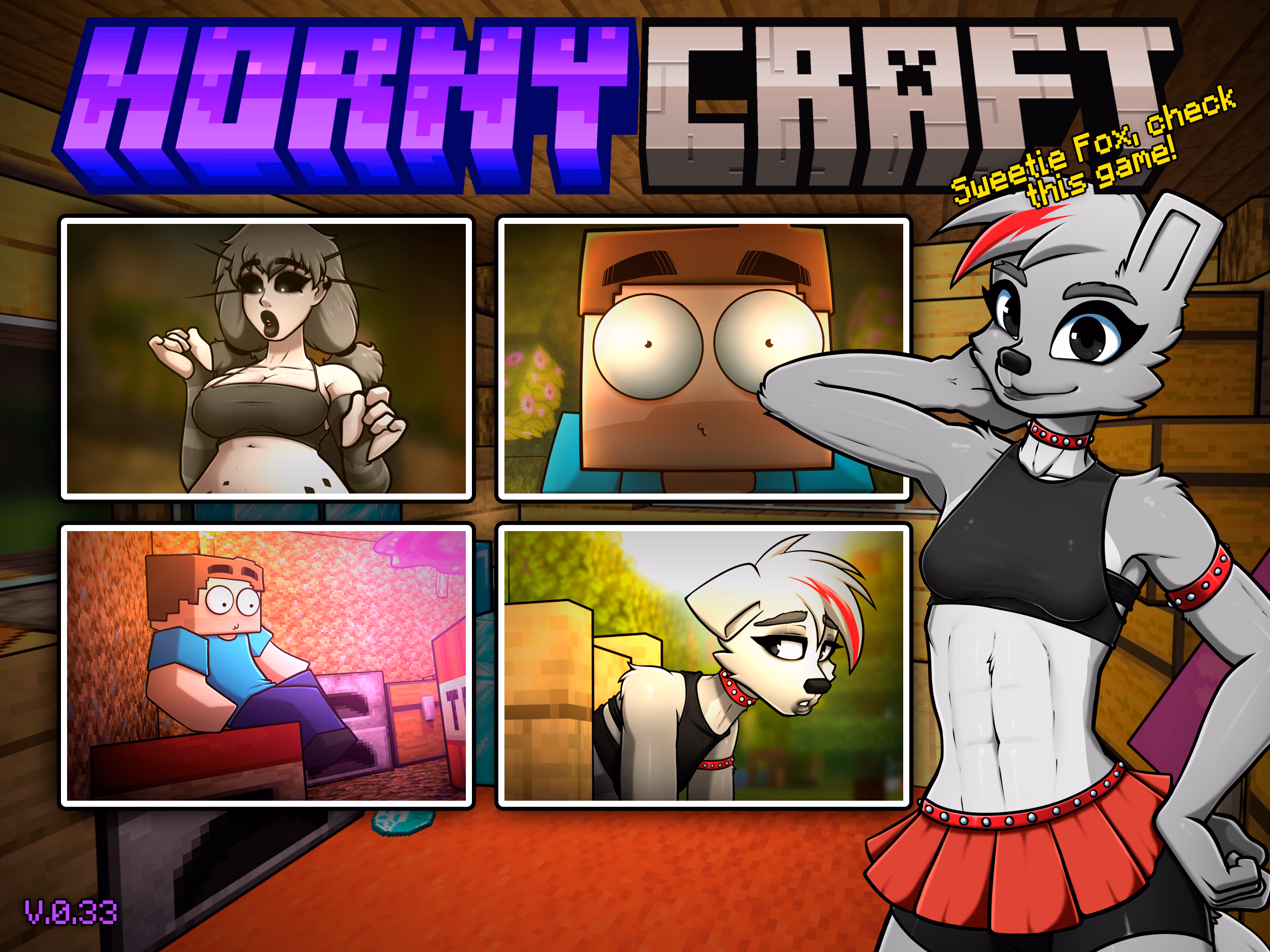 Hornycraft — free Ren'Py adult game download