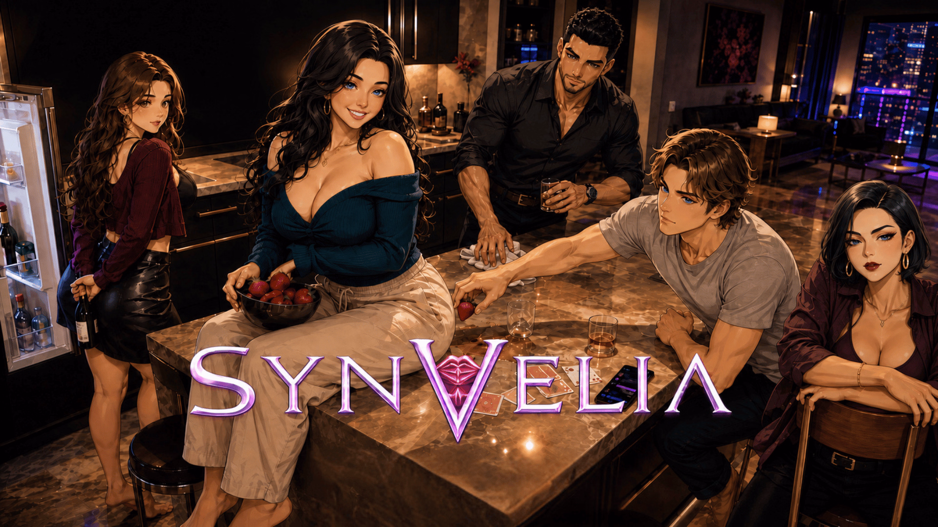 Synvelia — free Ren'Py adult game download