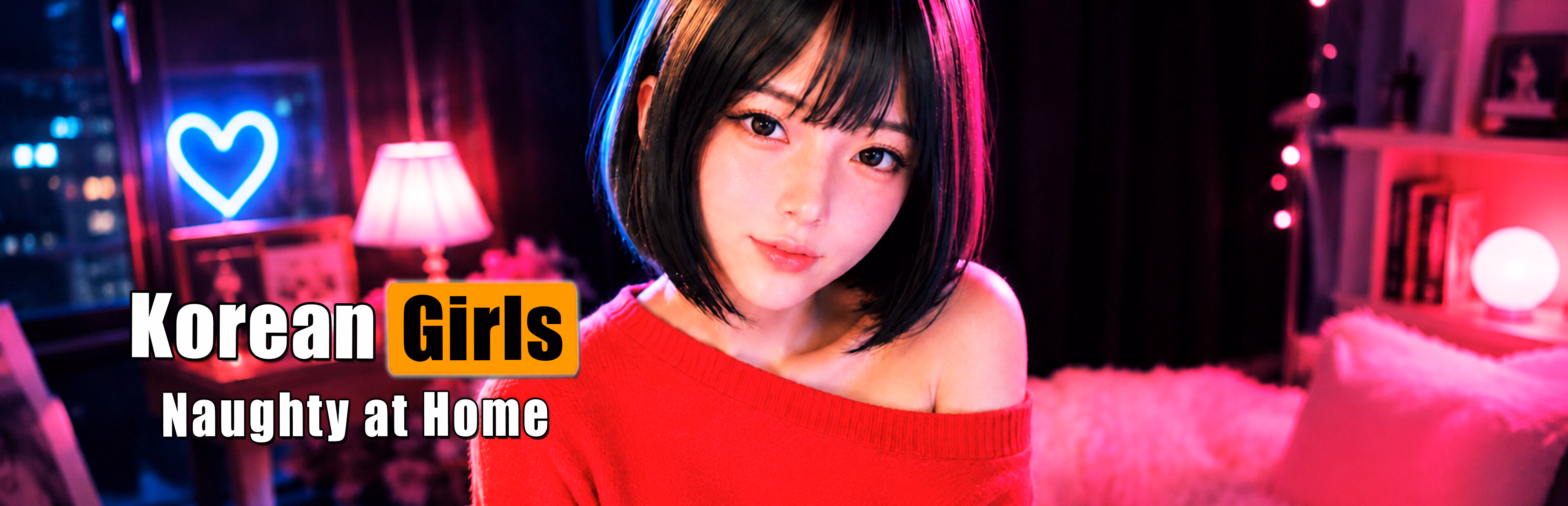 Korean GIRLS: Naughty at Home — free Unity adult game download