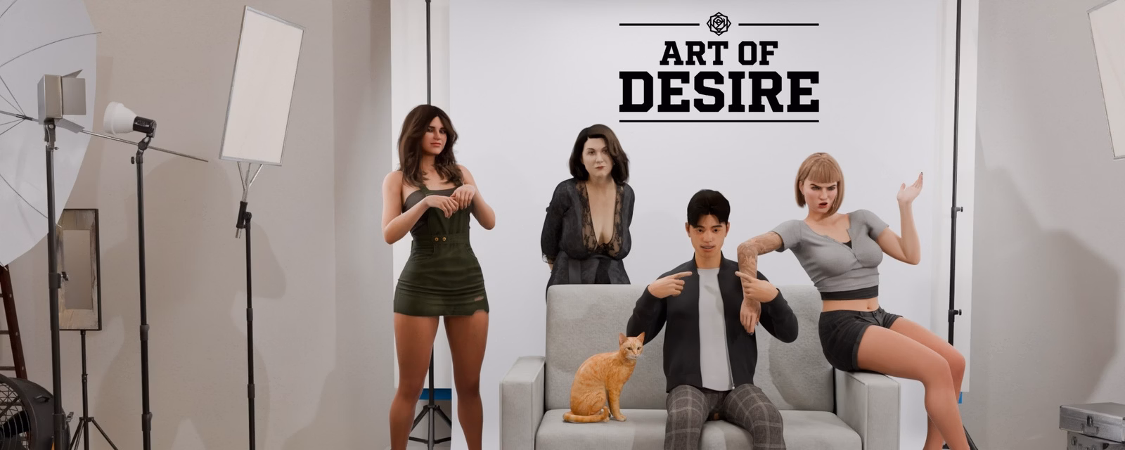Art of Desire — free Ren'Py adult game download