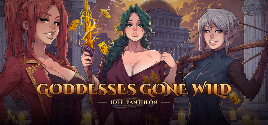 Goddesses Gone Wild: Idle Pantheon — free Godot adult game download