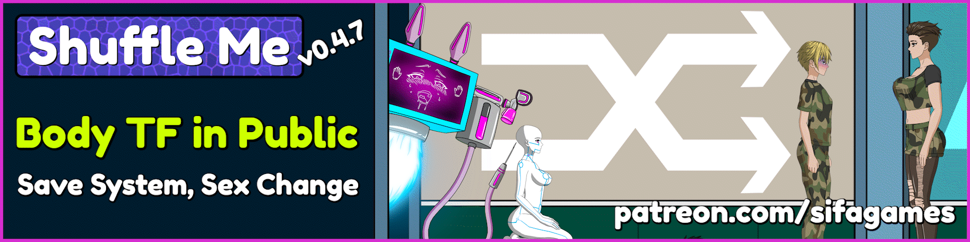 Shuffle Me — free Godot adult game download