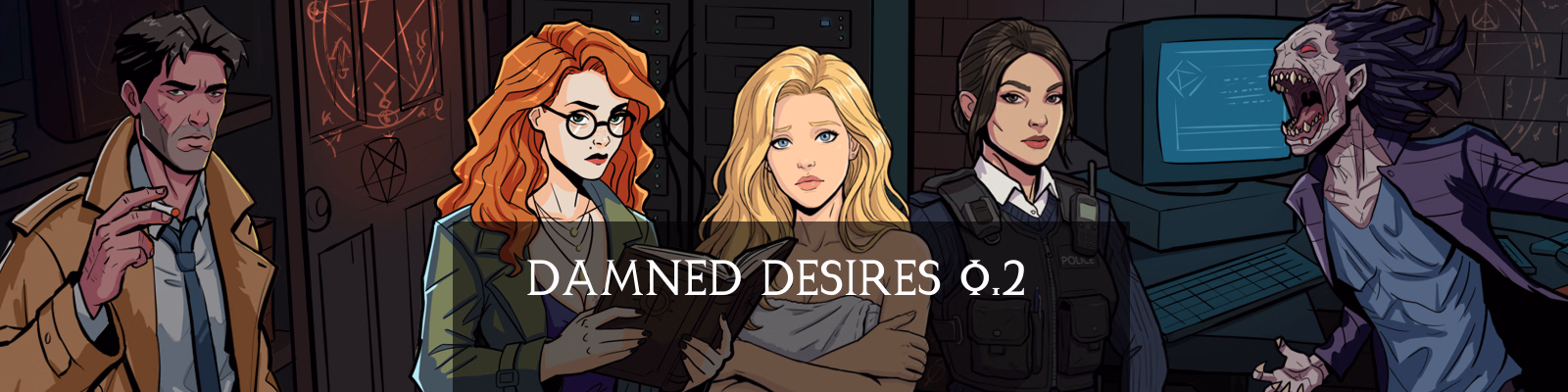 Damned Desires — free Ren'Py adult game download