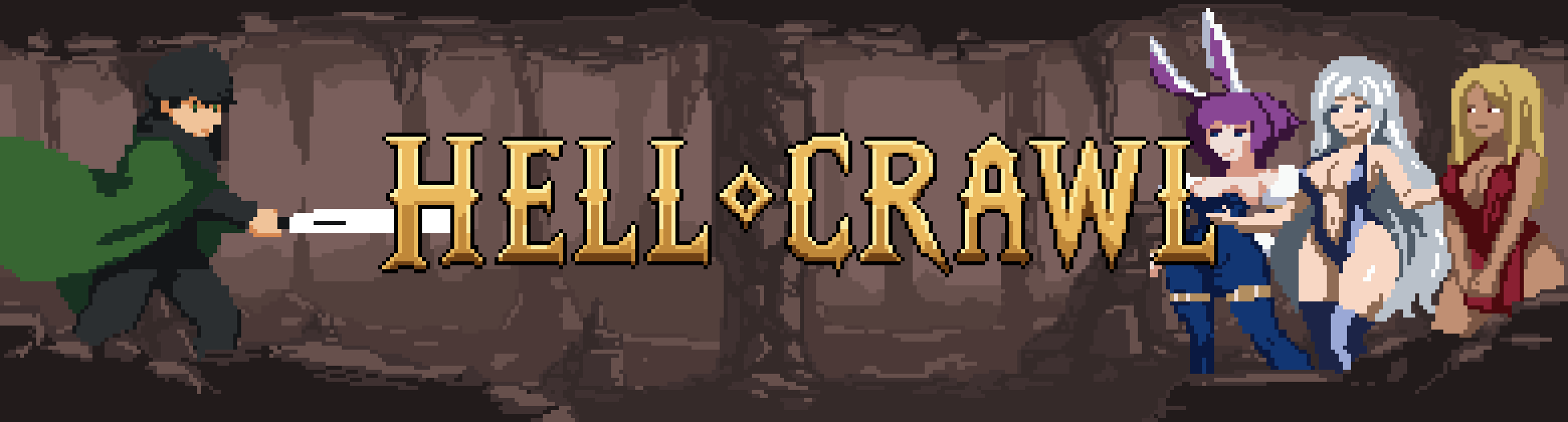 Hell Crawl — free Godot adult game download