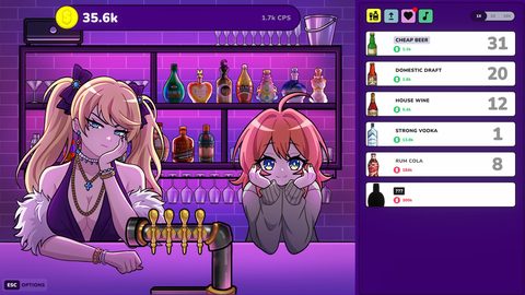 I Opened an Idle Bar So I Can GOON to HOT GIRLS screenshot 3