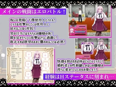 Noble of Pride -The Arrogant Noble Lady & the Succubus's Curse- screenshot 3