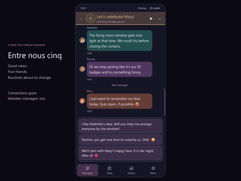 Entre nous cinq screenshot 3