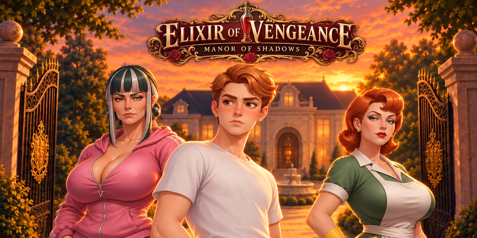 Elixir of Vengeance: Manor of Shadows — free Ren'Py adult game download
