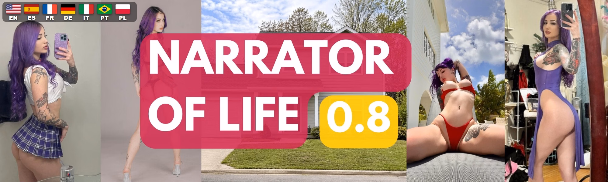 Narrator of Life — free HTML adult game download