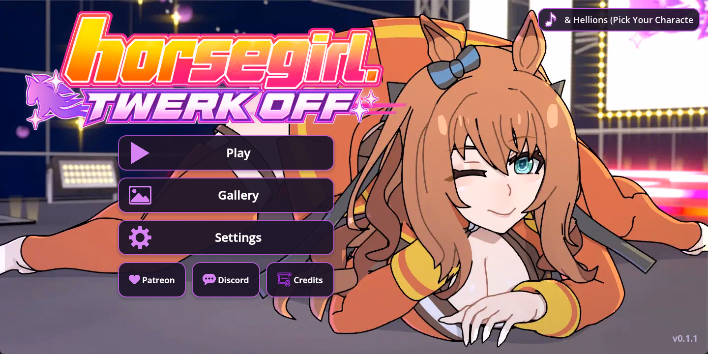 Horsegirl Twerk Off — free Godot adult game download